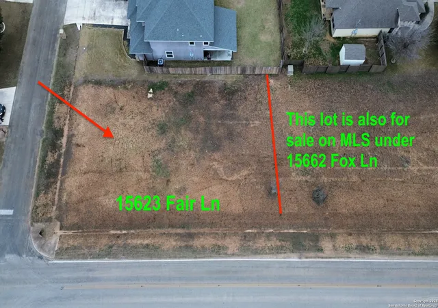 Photo 1 of Land for sale at 15623 Fair, Selma, TX 78154 | MLS# 1844535 | Listing updated on 2025-02-27