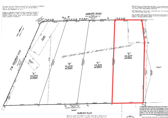4th image of Tract D Abbott, Saint Hedwig, TX 78152 | MLS# 1857228