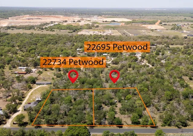 Photo 1 of Land for sale at 22734 Petwood, San Antonio, TX 78264 | MLS# 1860179 | Listing updated on 2026-06-13