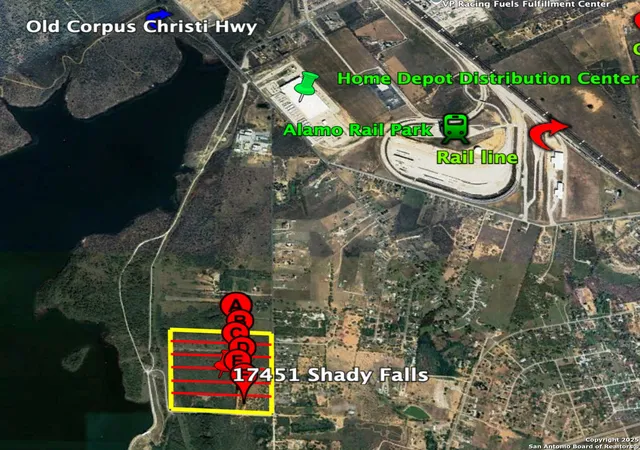 Photo 3 of Land for sale at 17451 Shady Falls, Elmendorf, TX 78112 | MLS# 1861665 | Listing updated on 2026-05-24