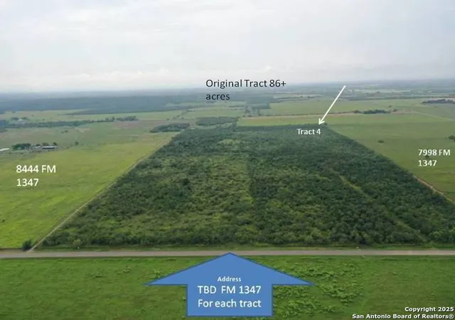 Photo 1 of Land for sale at Tract 4 Fm 1347, Stockdale, TX 78160 | MLS# 1872756 | Listing updated on 2026-03-31