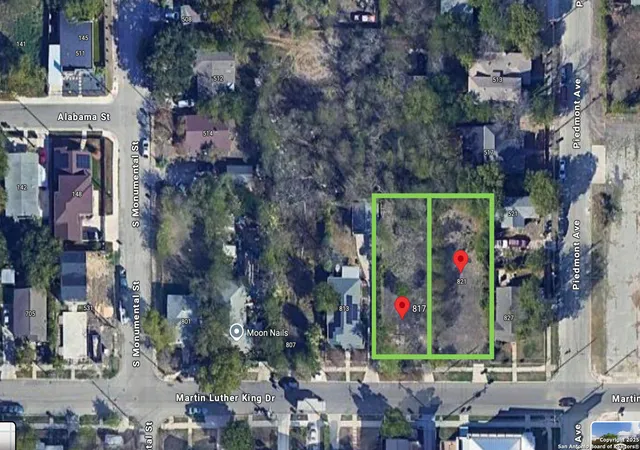 Photo 1 of Land for sale at 821 Martin Luther King, San Antonio, TX 78203 | MLS# 1876961 | Listing updated on 2026-02-07