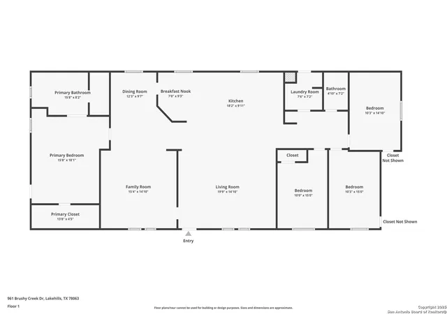 38th image of 961 Brushy Creek, Lakehills, TX 78063 | MLS# 1877110