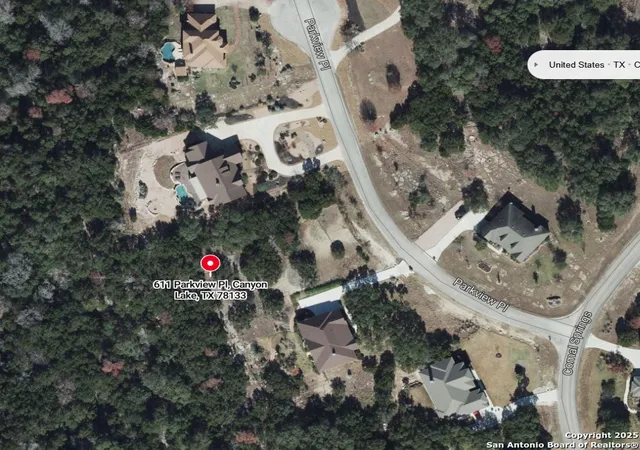 Photo 2 of Sale Pending at 611 Parkview, Canyon Lake, TX 78133 | MLS# 1878367 | Listing updated on 2025-10-22