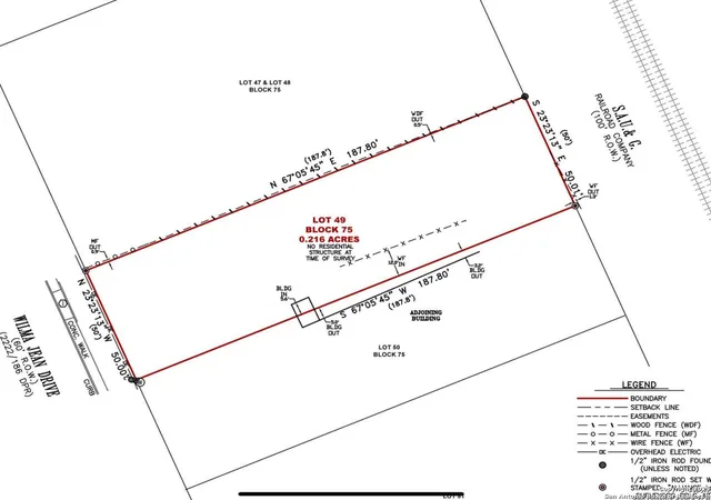 Photo 3 of Land for sale at 8530 Wilma Jean, San Antonio, TX 78224 | MLS# 1883685 | Listing updated on 2026-09-19