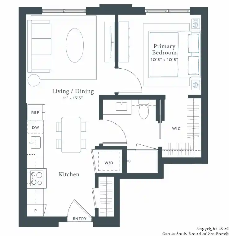 Listing Photo 4 - Condo for sale in 1302 2Nd located at 1302 2Nd, Taylor, TX 76574 - Unit #A208