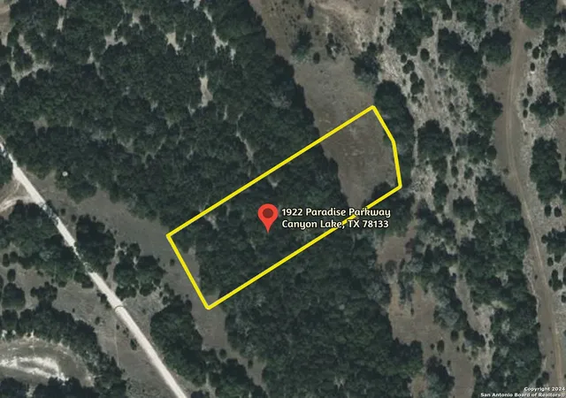 Photo 2 of Land for sale at 1922 Paradise Parkway, Canyon Lake, TX 78133 | MLS# 1890710 | Listing updated on 2026-03-17