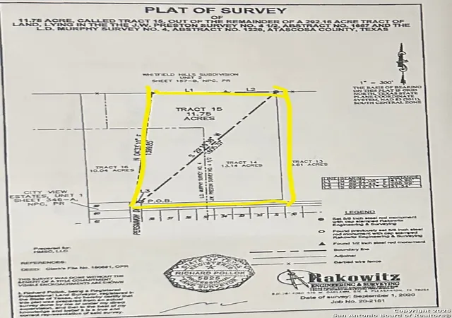 Photo 2 of Land for sale at 356 Persimmon, Pleasanton, TX 78064 | MLS# 1891302 | Listing updated on 2025-09-03
