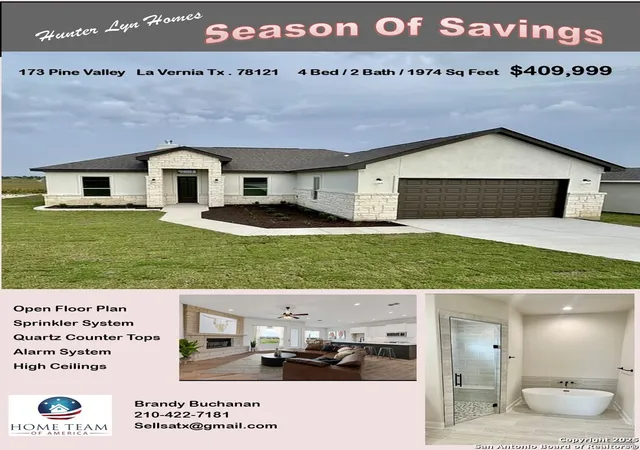 Photo 1 of Sale Pending at 173 Pine Valley Dr, La Vernia, TX 78121 | MLS# 1893268 | Listing updated on 2026-01-08