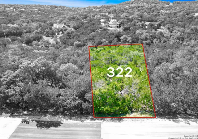 Photo 2 of Land for sale at 322 Herauf, Canyon Lake, TX 78133 | MLS# 1894417 | Listing updated on 2025-09-29