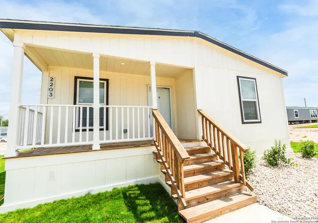 Photo 1 of Manufactured home for sale at 2203 Cielo Rio, Lot 102, San Antonio, TX 78221 | MLS# 1910045 | Listing updated on 2025-10-05