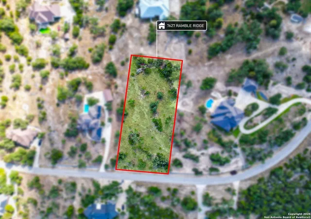 Photo 2 of Land for sale at 7627 Ramble Ridge, San Antonio, TX 78266 | MLS# 1914448 | Listing updated on 2026-07-25