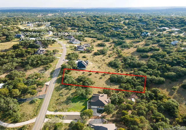 Photo 2 of Land for sale at 183 Northridge, New Braunfels, TX 78132 | MLS# 1914900 | Listing updated on 2026-08-04