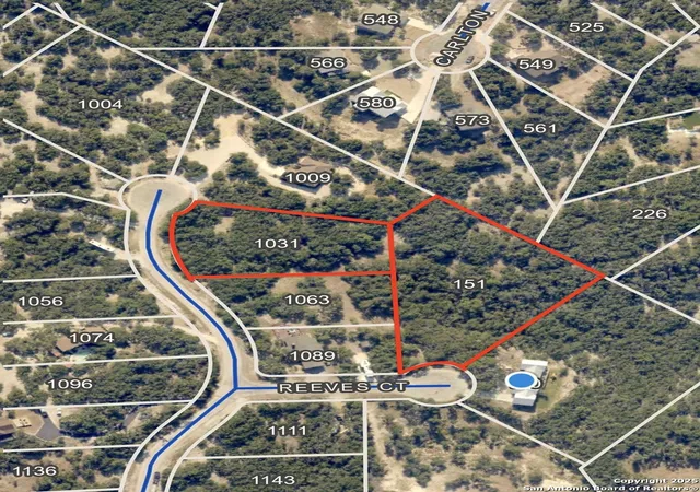 Photo 4 of Land for sale at 1031 Parton, Canyon Lake, TX 78133 | MLS# 1922309 | Listing updated on 2026-05-19
