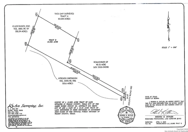 Photo 3 of Land for sale at 0 Cr 483 Nixon, Nixon, TX 78140 | MLS# 1933863 | Listing updated on 2026-01-25