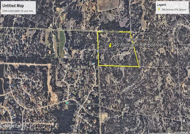 Photo 2 of Land for sale at 346 Ammann, Boerne, TX 78015 | MLS# 1935647 | Listing updated on 2026-02-01