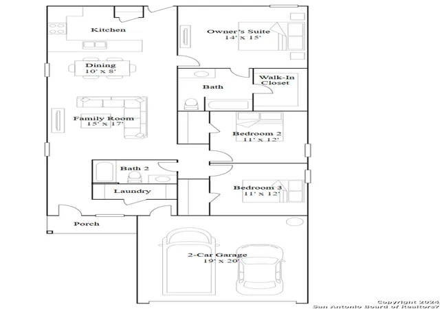 3rd image of 2419 Vireo Way, San Antonio, TX 78253 | MLS# 1935884