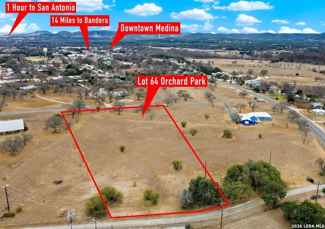 Photo 3 of Land for sale at 64 Orchard Park Blvd, Medina, TX 78055 | MLS# 1937447 | Listing updated on 2026-02-09
