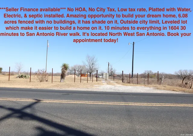 Photo 1 of Sale Pending at 14526 Wisdom Rd, Atascosa, TX 78002 | MLS# 1939142 | Listing updated on 2026-03-15