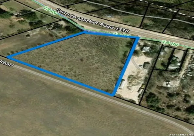 Photo 4 of Land for sale at 11555 Fm 1518, Schertz, TX 78108 | MLS# 1941569 | Listing updated on 2026-02-25