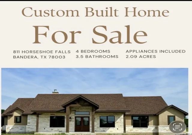 1st image of 811 Horseshoe Falls, Bandera, TX 78003 | MLS# 1951456