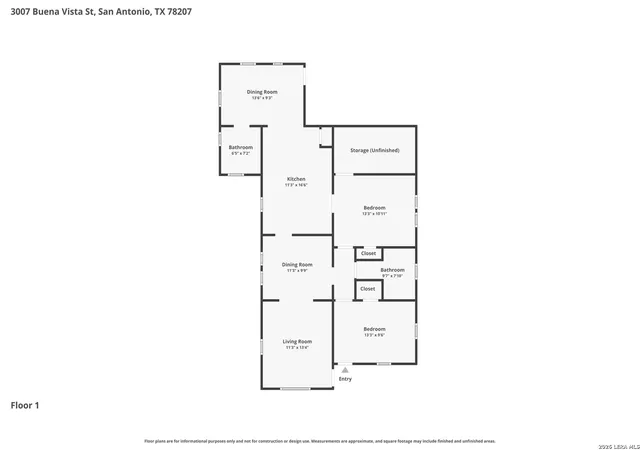 Photo 2 of Single family home for sale at 3007 Buena Vista, San Antonio, TX 78207 | MLS# 1953070 | Listing updated on 2026-05-31