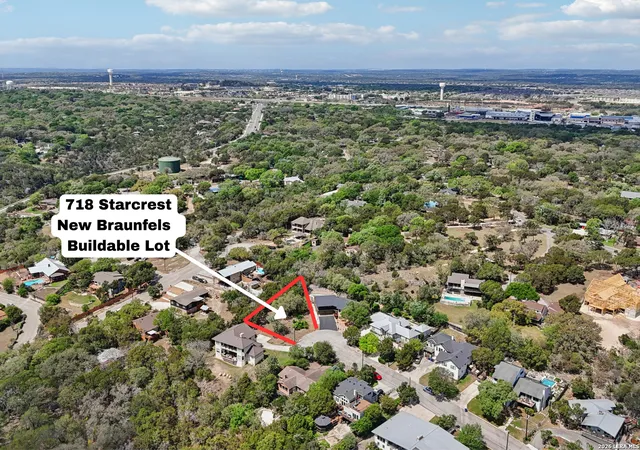 Photo 2 of Land for sale at 718 Starcrest, New Braunfels, TX 78130 | MLS# 1953303 | Listing updated on 2026-07-10