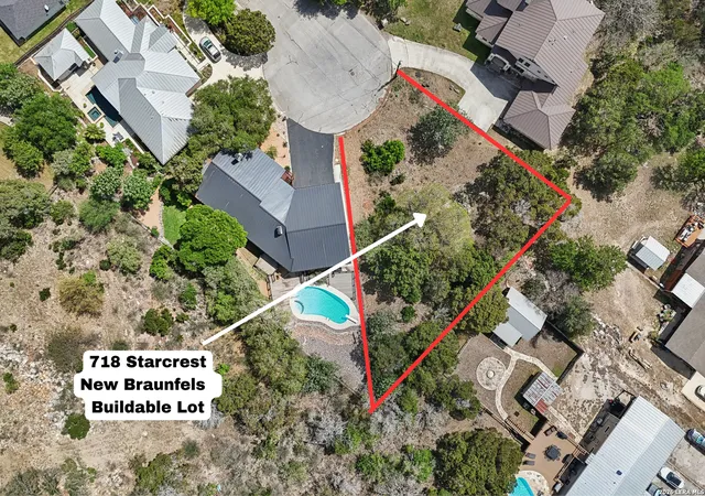 Photo 3 of Land for sale at 718 Starcrest, New Braunfels, TX 78130 | MLS# 1953303 | Listing updated on 2026-07-10