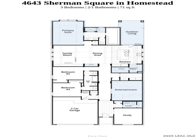 2nd image of 4643 Sherman Square, Schertz, TX 78108 | MLS# 1953511