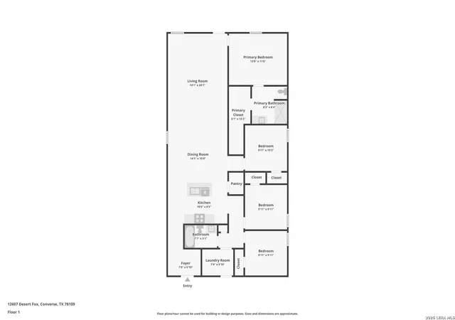 Photo 25 of Single family home for sale at 12607 Desert Fox, Converse, TX 78109 | MLS# 1954058 | Listing updated on 2026-10-08