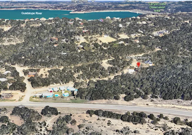 Photo 2 of Land for sale at 650 Rockwood Dr, Canyon Lake, TX 78133 | MLS# 1959689 | Listing updated on 2026-05-01