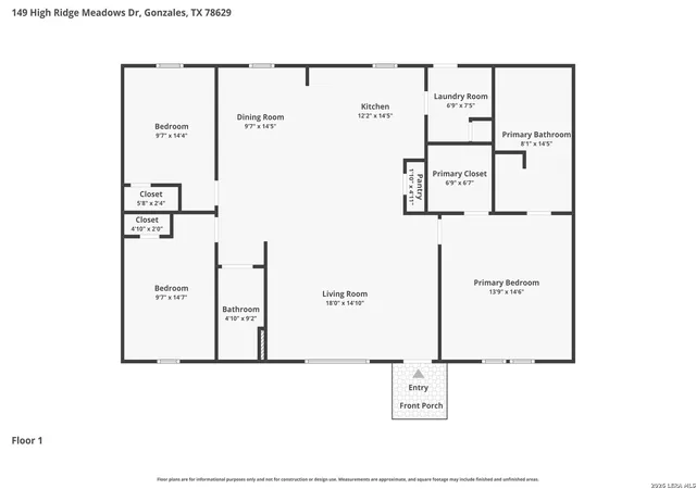 36th image of 149 High Ridge Meadows Dr, Gonzales, TX 78629 | MLS# 1965209