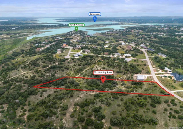 Photo 1 of Land for sale at 351 Starling Pass, Spring Branch, TX 78070 | MLS# 1970390 | Listing updated on 2026-06-08