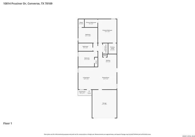 Photo 3 of Single family home for sale at 10814 Prusiner Dr, Converse, TX 78109 | MLS# 1972507 | Listing updated on 2026-09-19