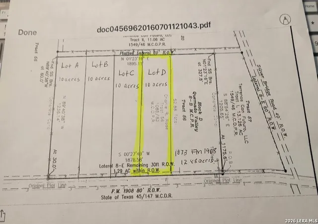 4th image of Lot D Fm 1908, Quemado, TX 78877 | MLS# 1979150