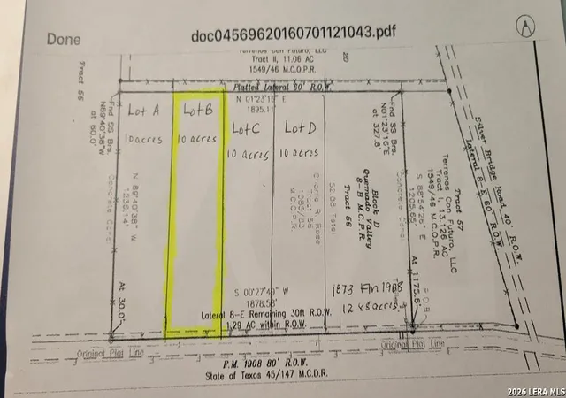 4th image of Lot B Fm 1908, Quemado, TX 78877 | MLS# 1979152