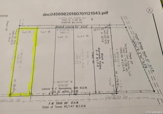 2nd image of Lot A Fm 1908, Quemado, TX 78877 | MLS# 1979153