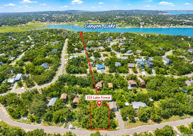 Photo 1 of Land for sale at 233 Lake Forest, Canyon Lake, TX 78133 | MLS# 1992239 | Listing updated on 2026-06-27
