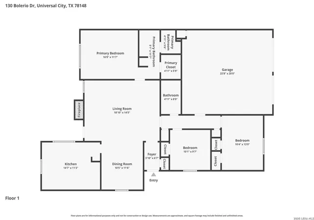 Homes for sale in Universal City, TX | 130 Bolerio Dr, Universal City, TX 78148 | MLS# 1994832