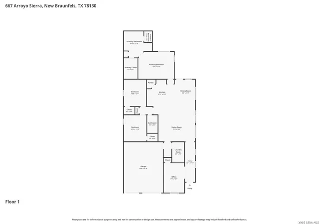 Photo 3 of Single family home for sale at 667 Arroyo Sierra, New Braunfels, TX 78130 | MLS# 1995258 | Listing updated on 2026-09-16