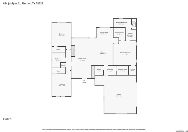 Photo 2 of Single family home for sale at 624 Juniper Ct, Fischer, TX 78623 | MLS# 1997069 | Listing updated on 2026-09-12