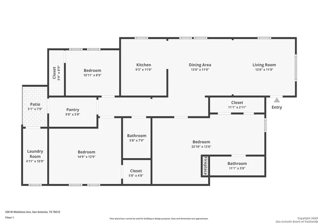 18th image of 520 W Mistletoe, San Antonio, TX 78212 | MLS# 2000746