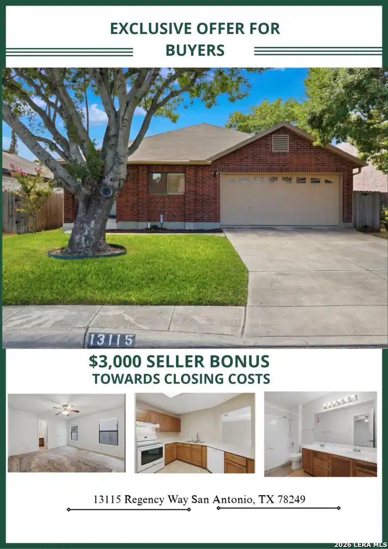 Photo 1 of Single family home for sale at 13115 Regency Way, San Antonio, TX 78249 | MLS# 2001824 | Listing updated on 2026-10-17