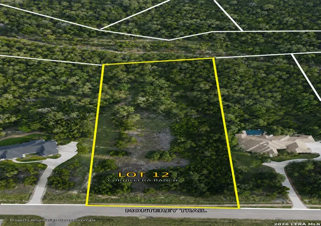 Photo 3 of Land for sale at Lot 12 Monterey Trail, Boerne, TX 78006 | MLS# 2003070 | Listing updated on 2026-08-04