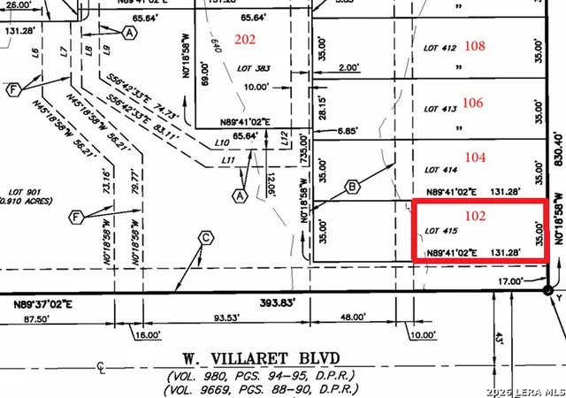 Photo 2 of Land for sale at 102 Mendoza Rd, San Antonio, TX 78224 | MLS# 2003223 | Listing updated on 2026-09-03