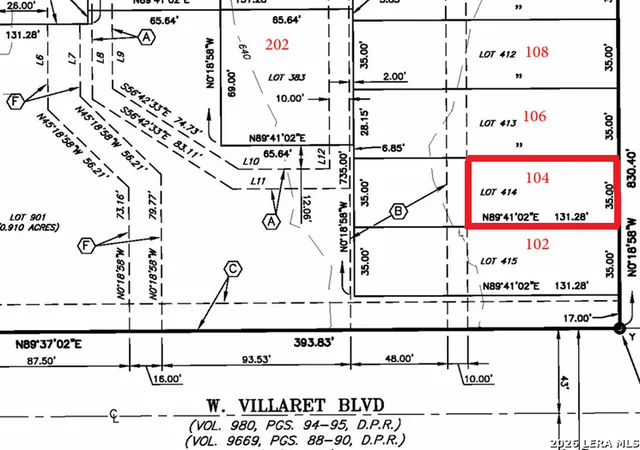 Photo 3 of Land for sale at 104 Mendoza Rd, San Antonio, TX 78224 | MLS# 2003224 | Listing updated on 2026-09-03