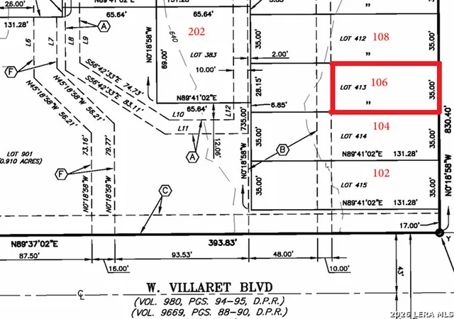 Photo 3 of Land for sale at 106 Mendoza Rd, San Antonio, TX 78224 | MLS# 2003225 | Listing updated on 2026-09-03