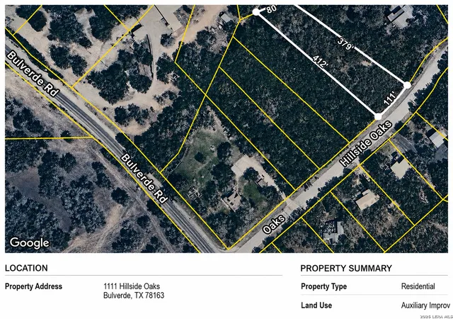 1st image of 1111 Hillside Oaks, Bulverde, TX 78163 | MLS# 2008763