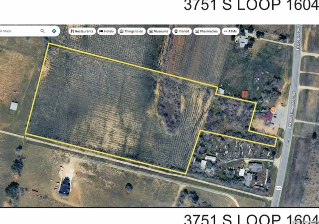 Photo 3 of Land for sale at 3751 S Loop 1604, Adkins, TX 78101 | MLS# 2010089 | Listing updated on 2026-08-30