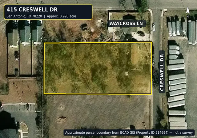 Photo 1 of Single family home for sale at 415 Creswell Dr, San Antonio, TX 78220 | MLS# 2010142 | Listing updated on 2026-08-31